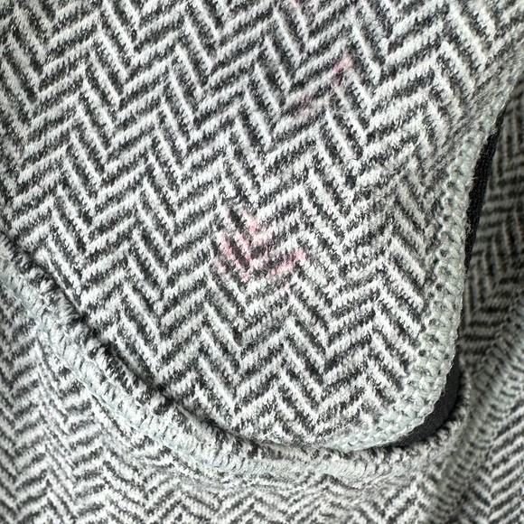 Lululemon Sz 4 Base Runner Pullover Gray Herringbone 1/4 Zip Running Jacket - Picture 5 of 6